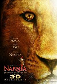 (5) The Chronicles of Narnia: The Voyage of the Dawn Treader (2010) Movie Poster